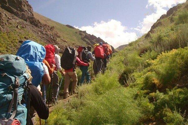 نجات چند کوهنورد از ارتفاعات حوالی اتوبان تهران - شمال