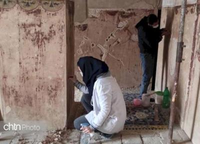 بازسازی ساختمان: شروع بازسازی راه پله های راه شاهی کاخ عالی قاپو اصفهان