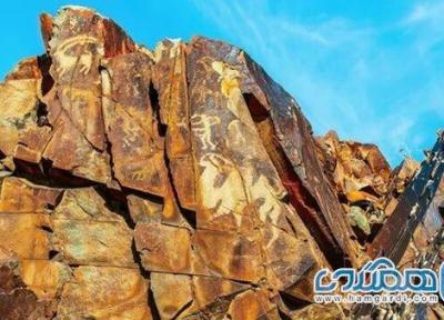 کشف مجموعه ای از سنگ نگاره های 3500 ساله تصویرگر گوسفند و شتر دو کوهانه در قزاقستان