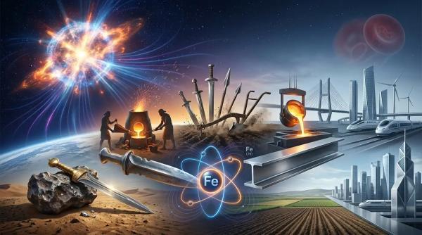 تاریخچه خواندنی استفاده ما از آهن که تمدن بشری را دگرگون کرد